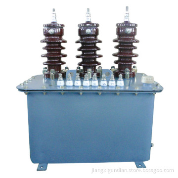 No leaching type high voltage metering box